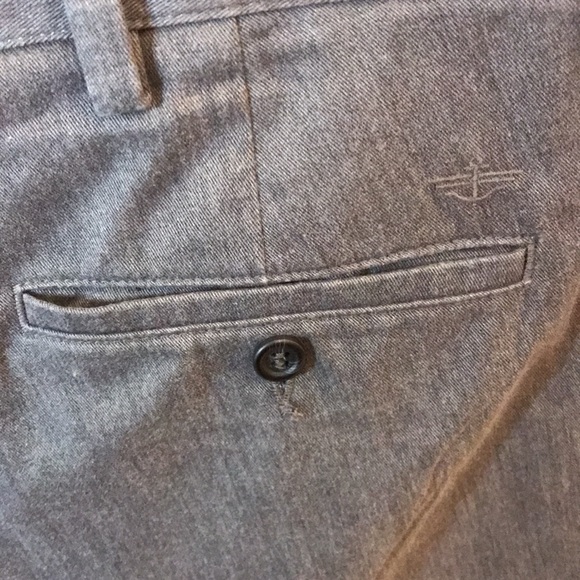 Dockers Straight Fit Gray Pants Size 40 X 32 - Picture 6 of 9